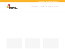 Tablet Screenshot of mdpumpandtank.com